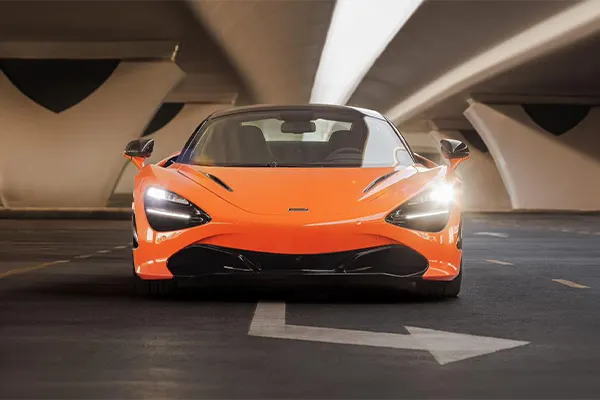 Hire McLaren 720S Orange in Dubai photo 5