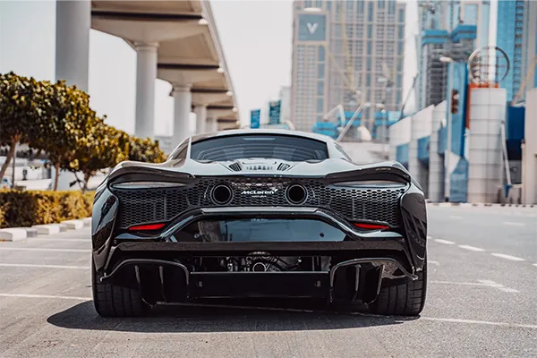 Rent McLaren Artura Black in Dubai photo 4