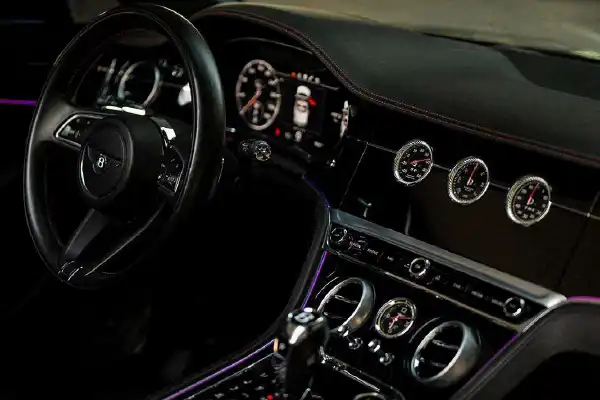 Rent Bentley Continental GTC Black in Dubai photo 7