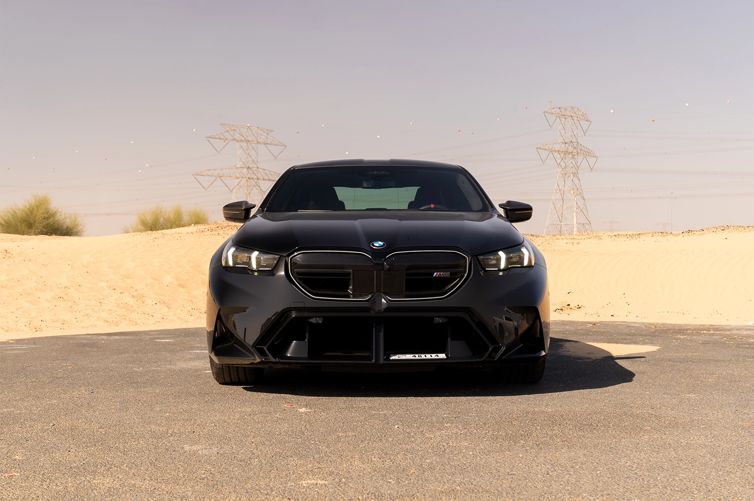 Hire BMW M5 Black in Dubai