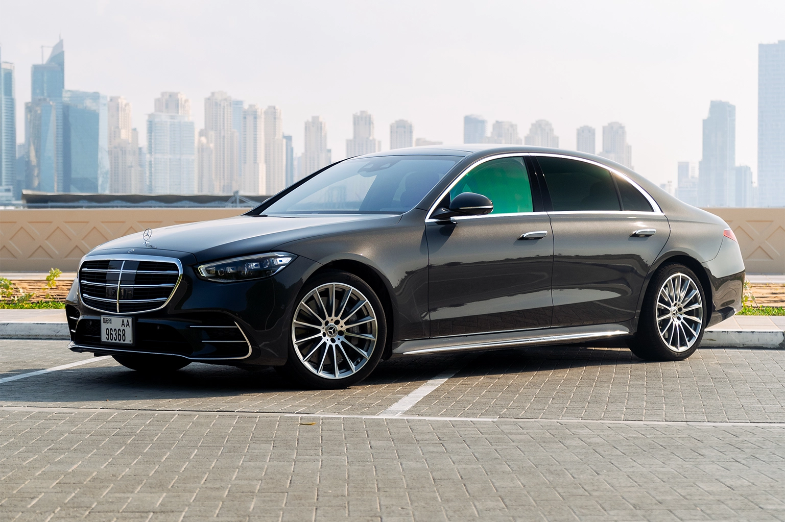 Rent Mercedes-Benz S580 Black in Dubai photo 2