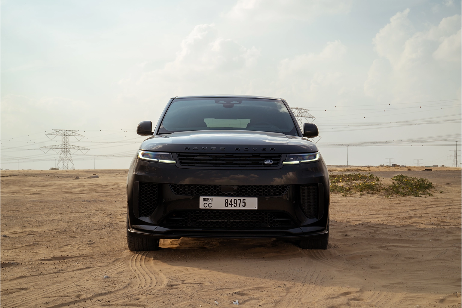 Rent Land Rover Range Rover Sport SV Black in Dubai photo 4