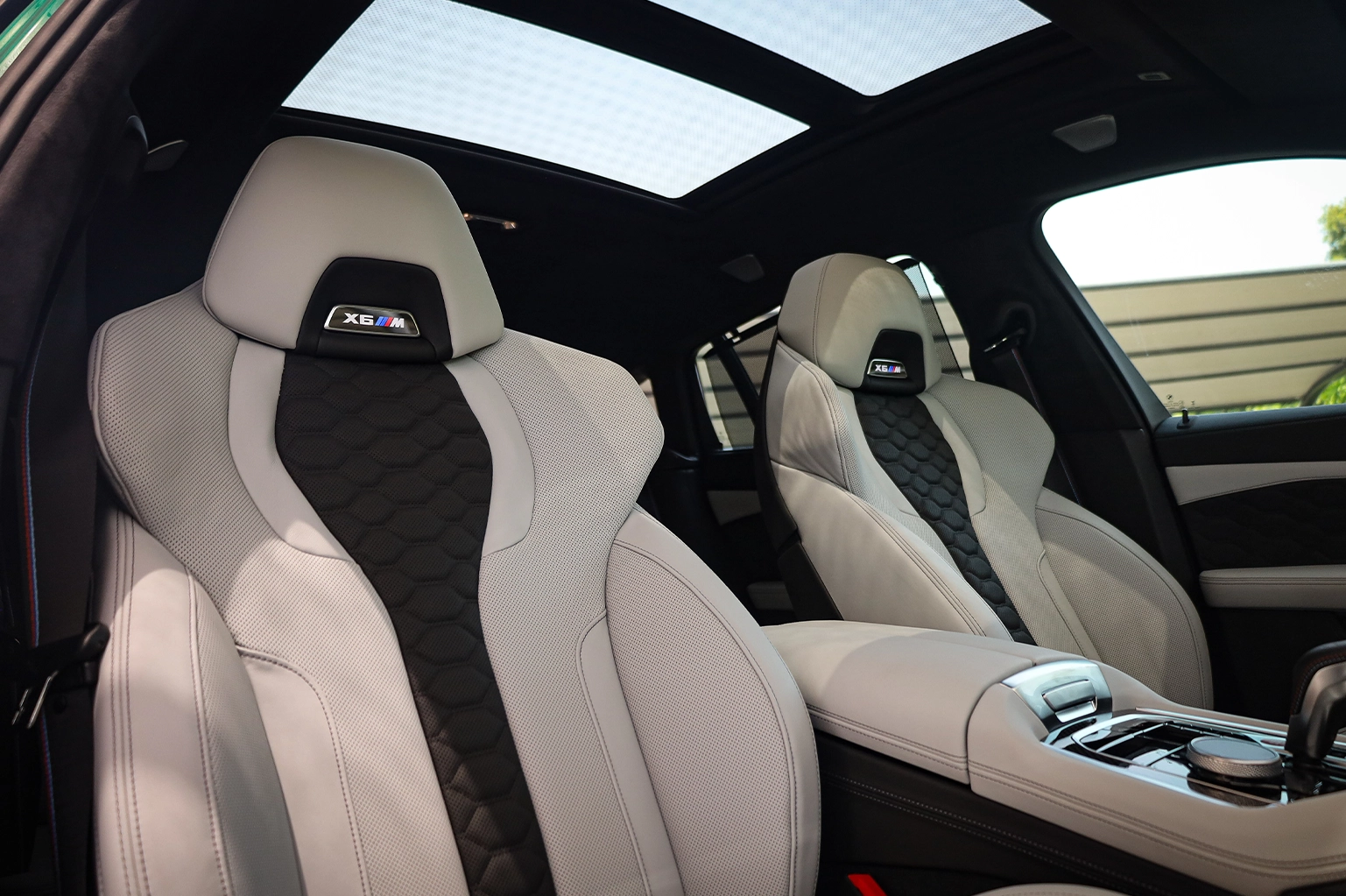 BMW X6 M Competition Green Rental in Dubai photo 6