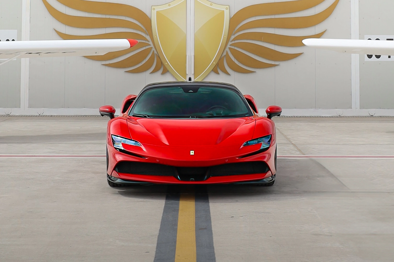 Rent Ferrari SF90 Stradale Red in Dubai