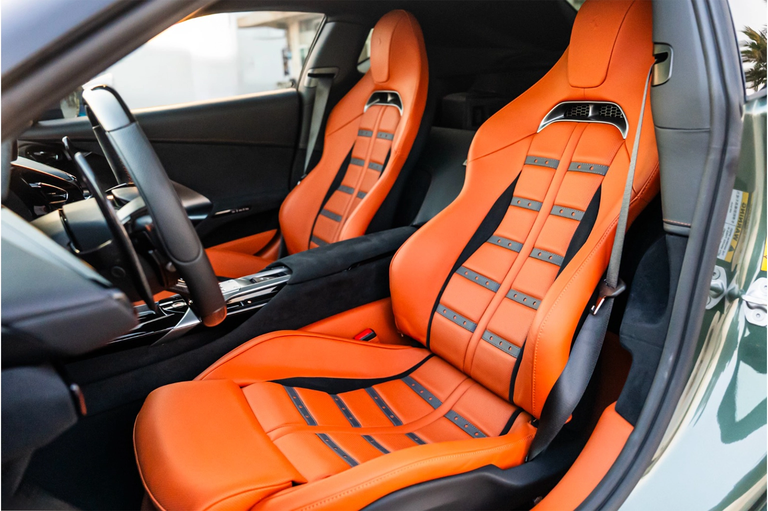 Hire Ferrari 12Cilindri British Green in Dubai photo 6