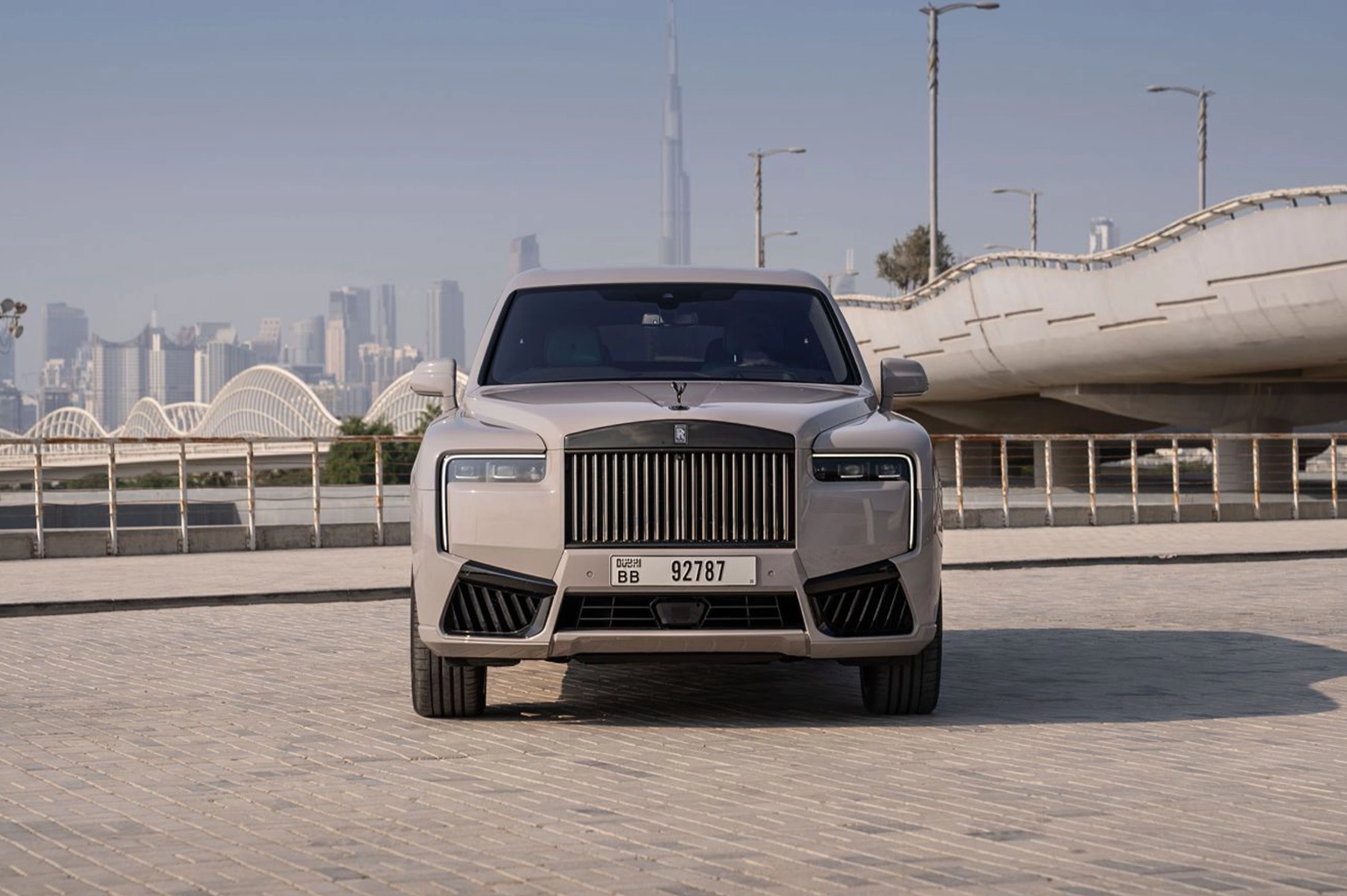 2025 Rolls-Royce Cullinan Brown for Rent in Dubai