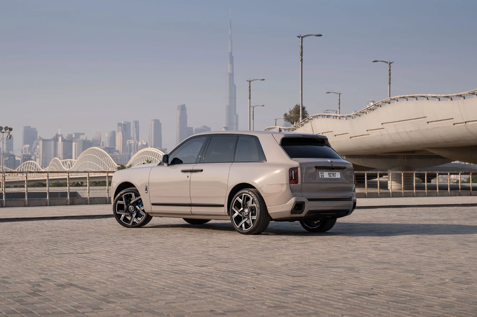 2025 Rolls-Royce Cullinan Brown for Rent in Dubai photo 4