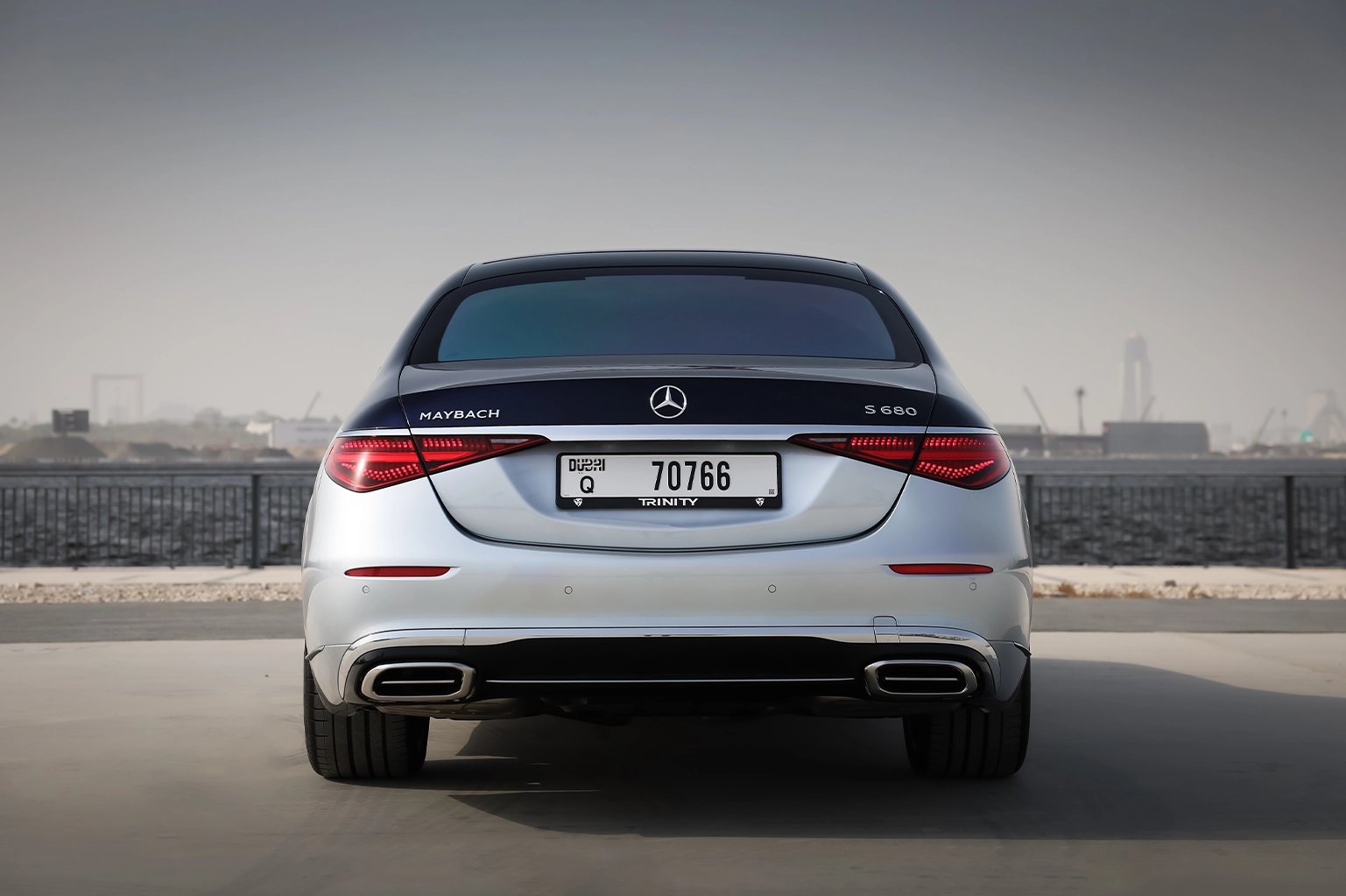 Rent Mercedes-Benz Maybach S680 Edition Silver in Dubai photo 3