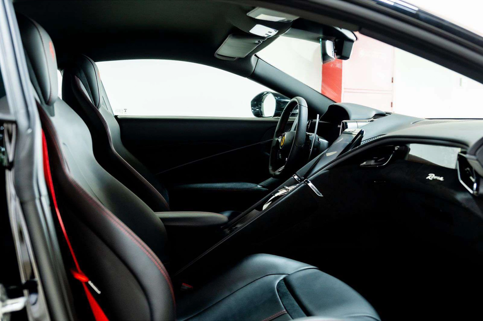 Hire Ferrari Roma Black in Dubai photo 5