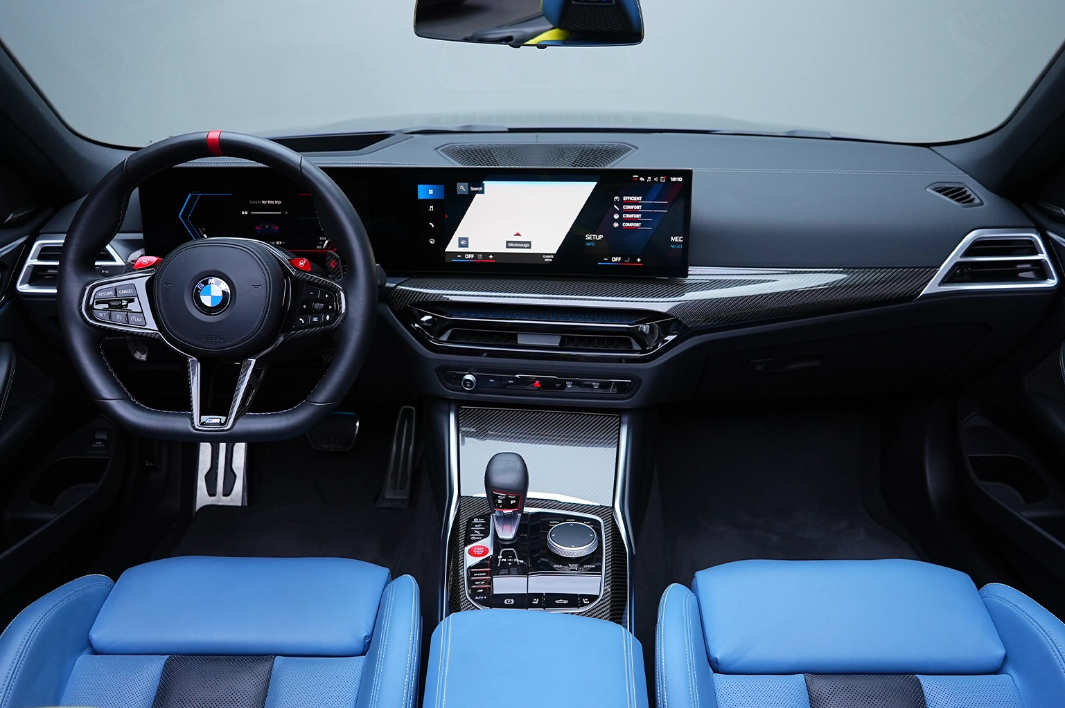 Rent a BMW M4 Competition Navy Blue in Dubai photo 6