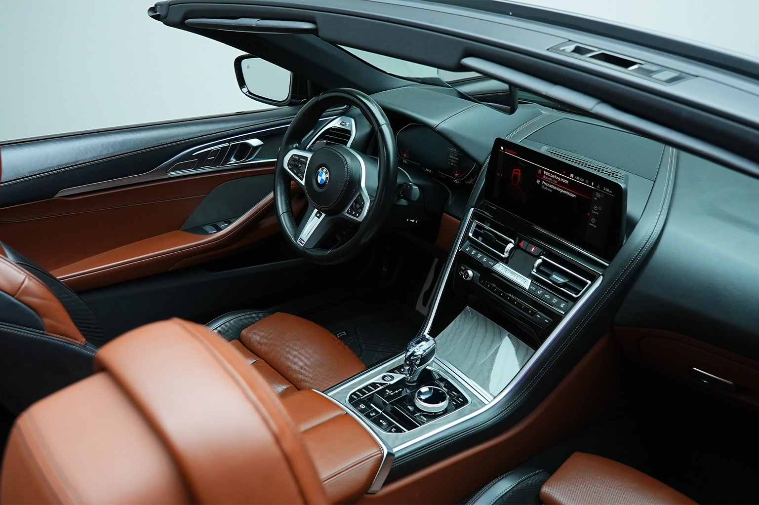 Rent BMW 840i Convertible Black in Dubai photo 5