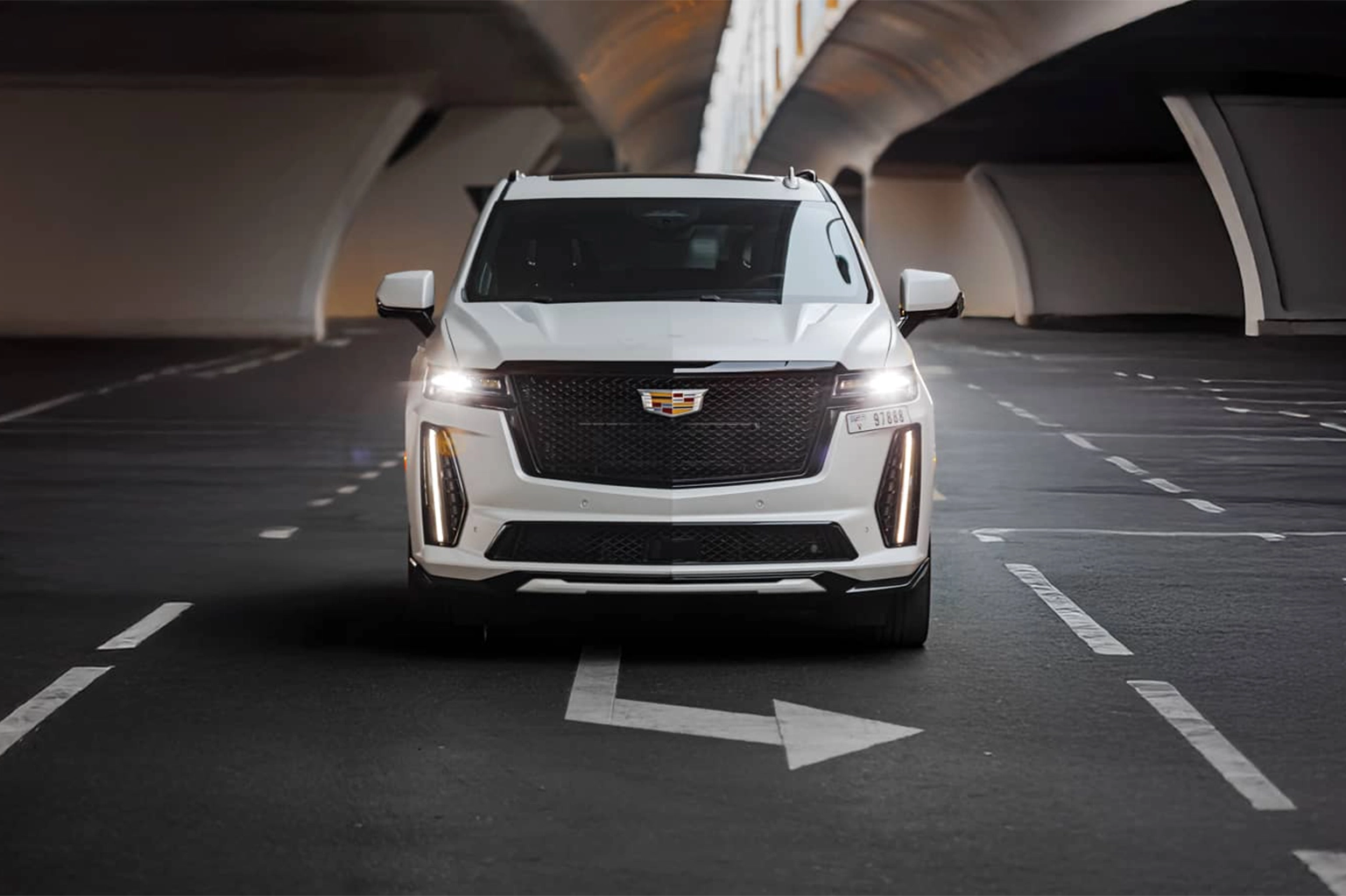 Rent a Cadillac Escalade-V Black in Dubai