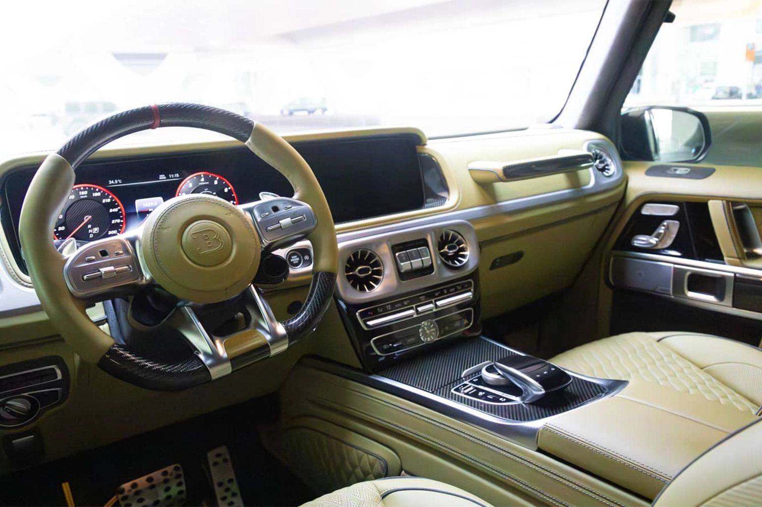 Mercedes-Benz G800 Brabus Grey Rental in Dubai photo 6
