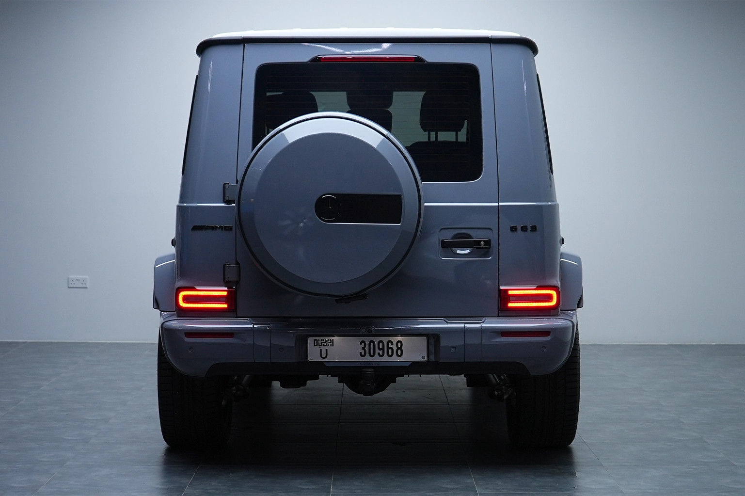 2025 Mercedes-Benz G63 AMG Nardo Grey Rental in Dubai