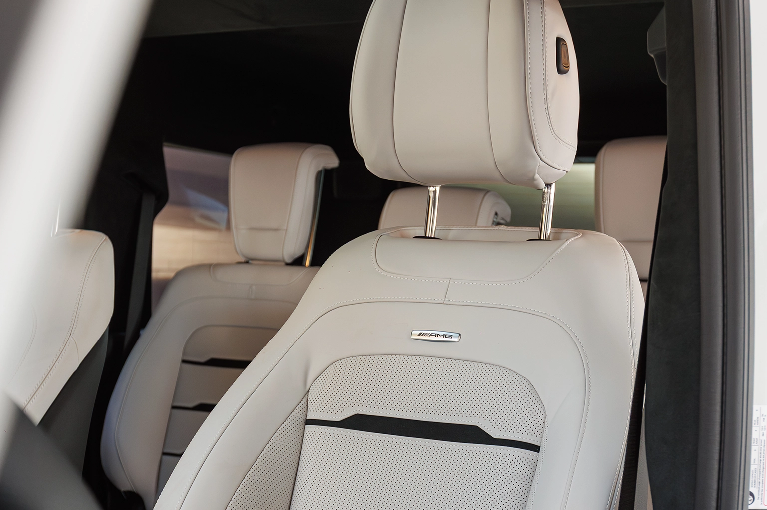 2025 Mercedes-Benz G63 AMG White Rental in Dubai photo 5