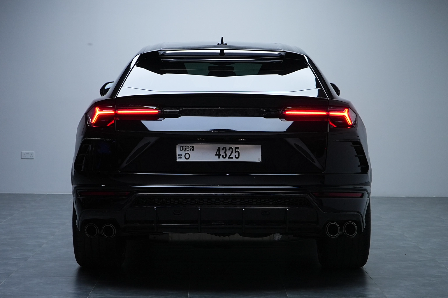 Hire Lamborghini Urus Mansory Black in Dubai photo 2