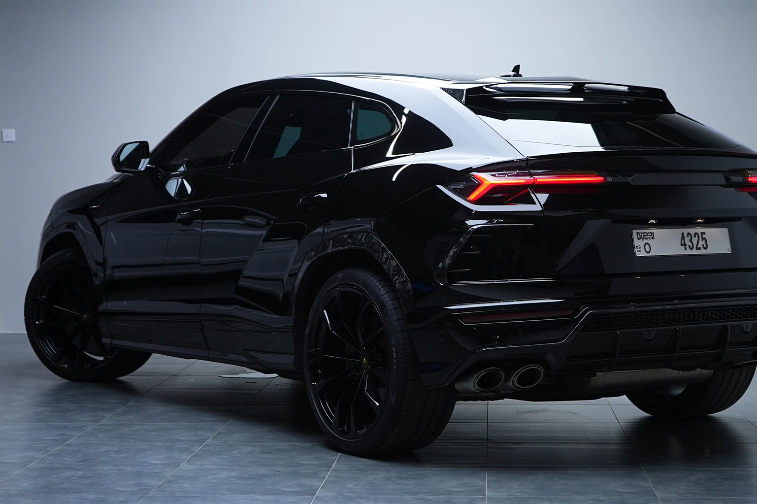 Hire Lamborghini Urus Mansory Black in Dubai photo 3
