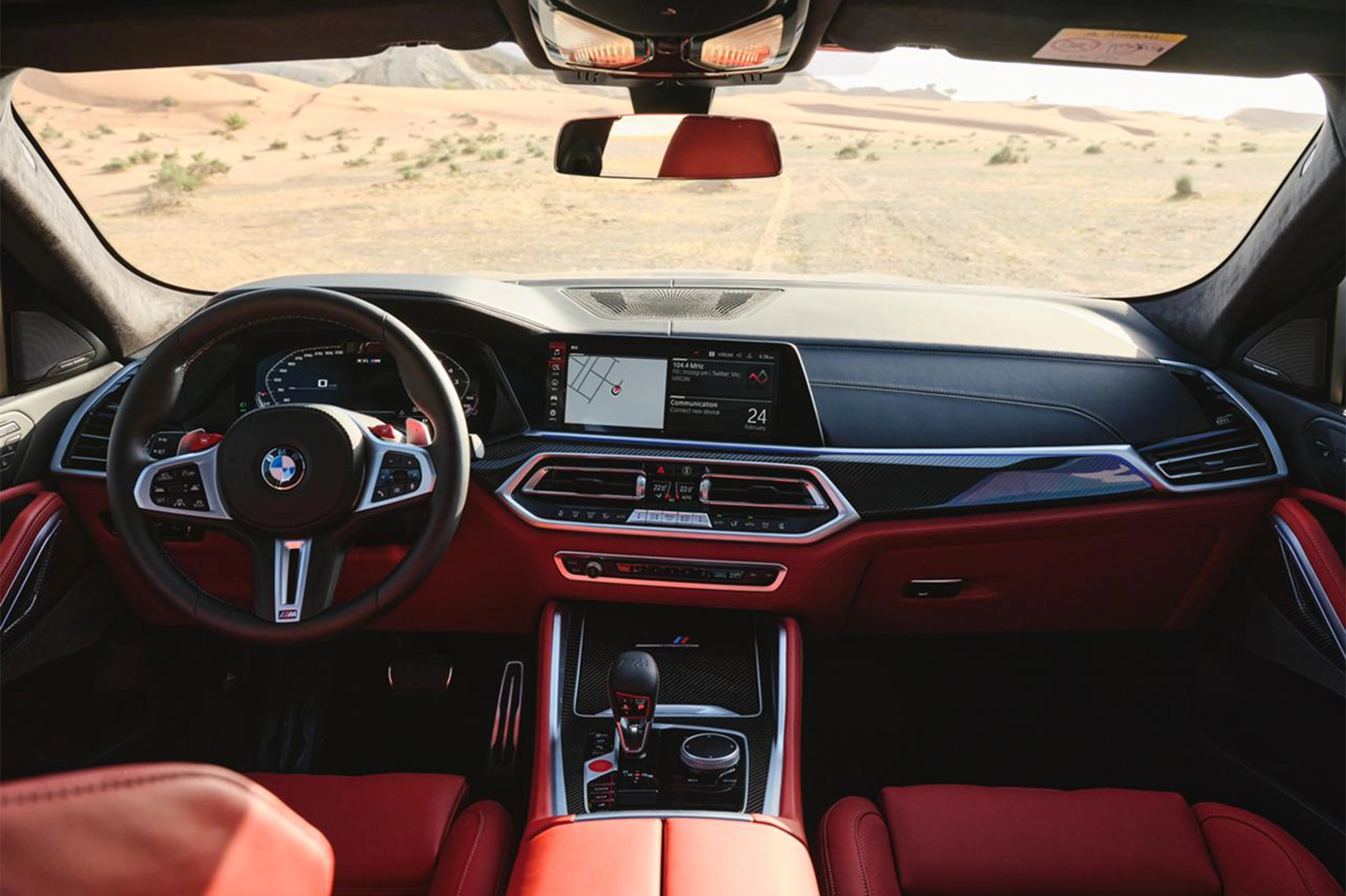 Rent BMW X6 M Competition in Dubai photo 5