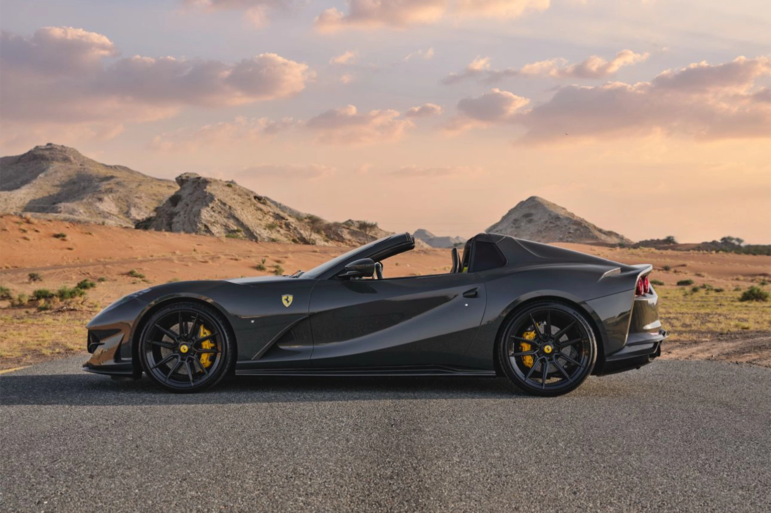 Ferrari 812 GTS Novitec Grey Rental in Dubai photo 3