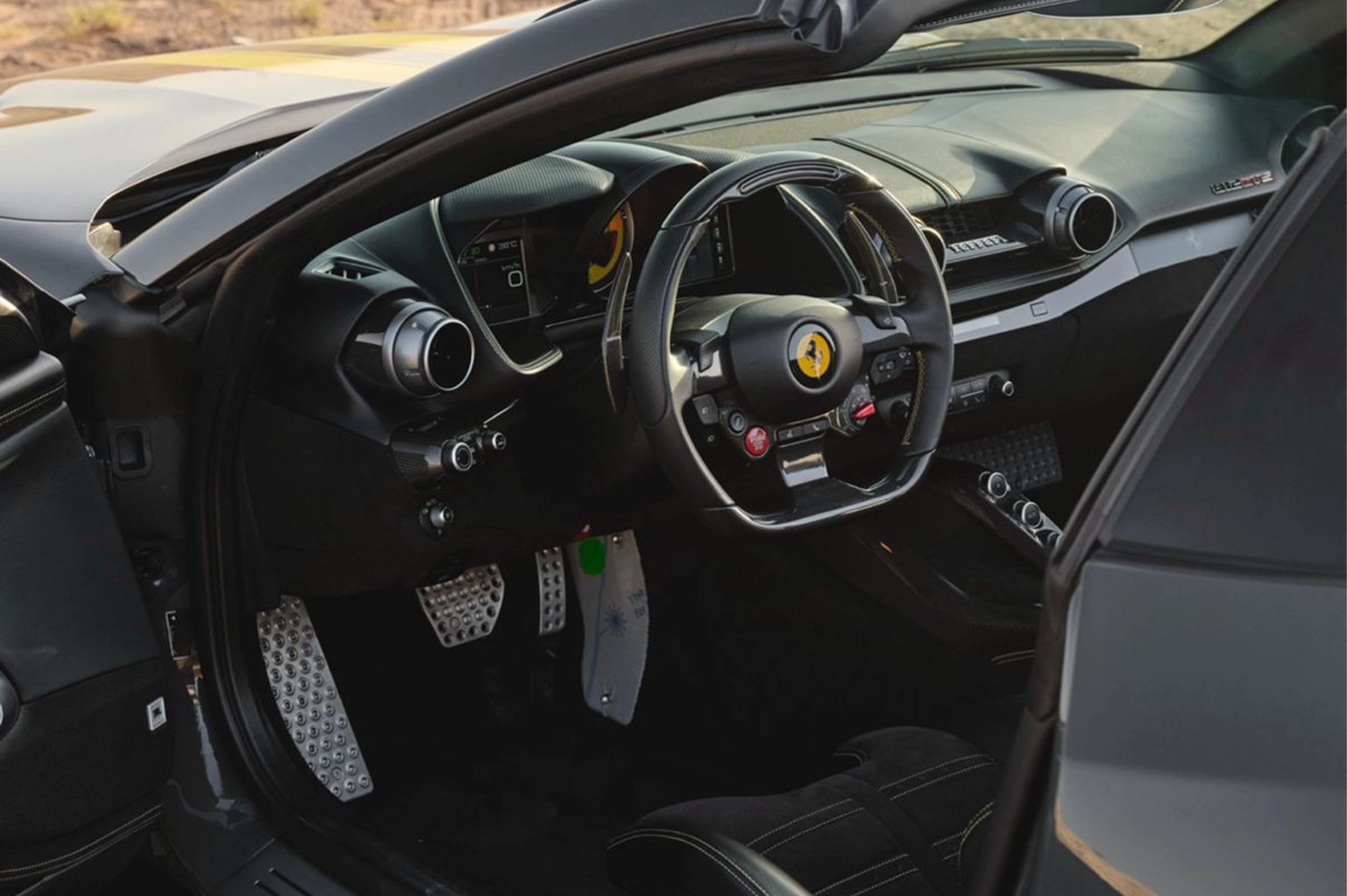 Ferrari 812 GTS Novitec Grey Rental in Dubai photo 5