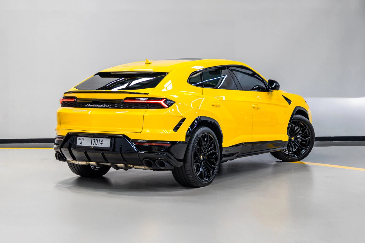 Rent a 2025 Lamborghini Urus Yellow in Dubai