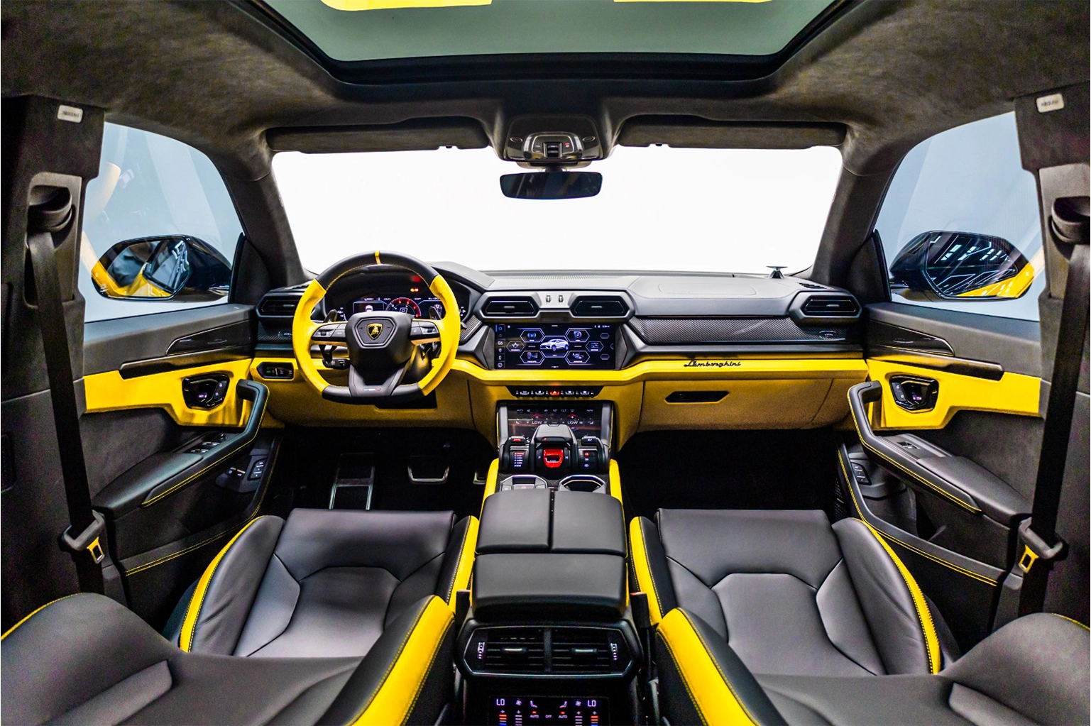 Rent a 2025 Lamborghini Urus Yellow in Dubai photo 6