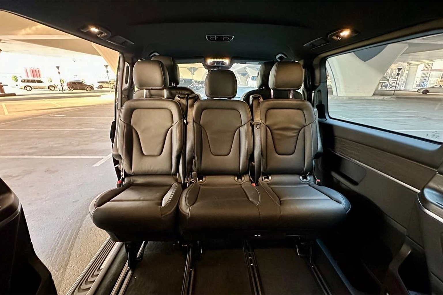 Hire 2026 Mercedes-Benz V300 Black in Dubai photo 6