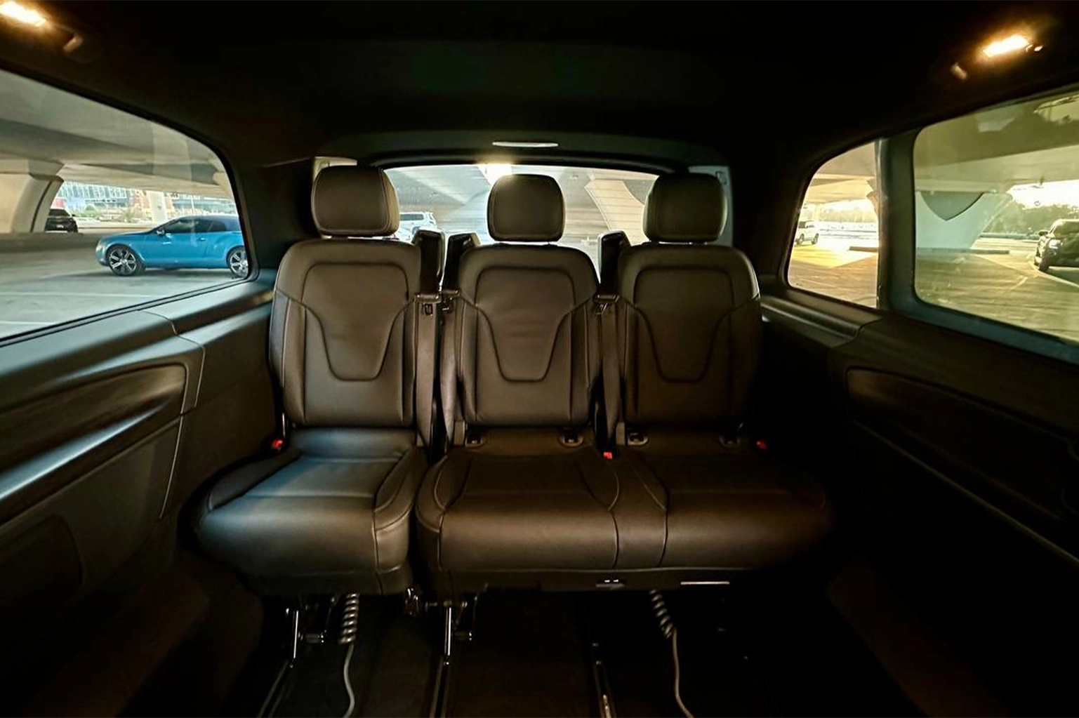 Hire 2026 Mercedes-Benz V300 Black in Dubai photo 7