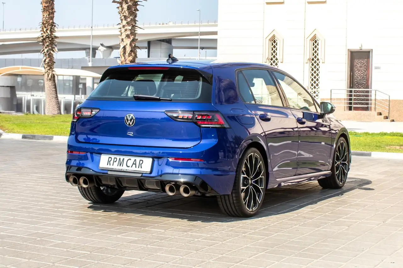 Rent a 2026 Volkswagen Golf R Blue in Dubai photo 4