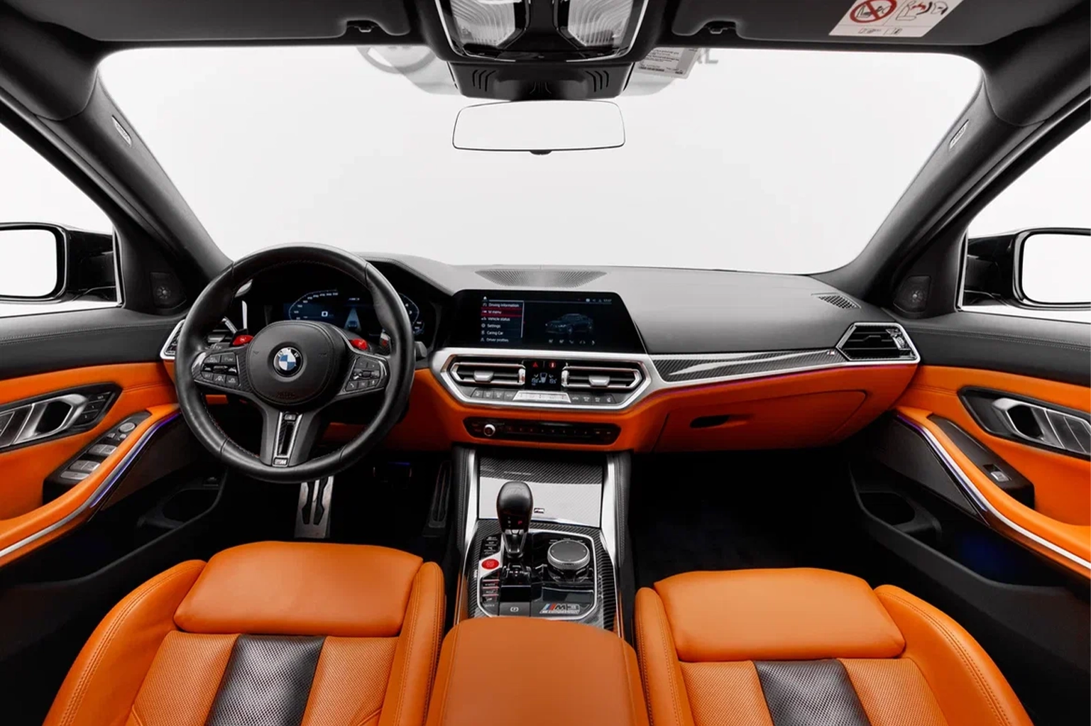 BMW M3 Competition Black Rental in Dubai photo 2