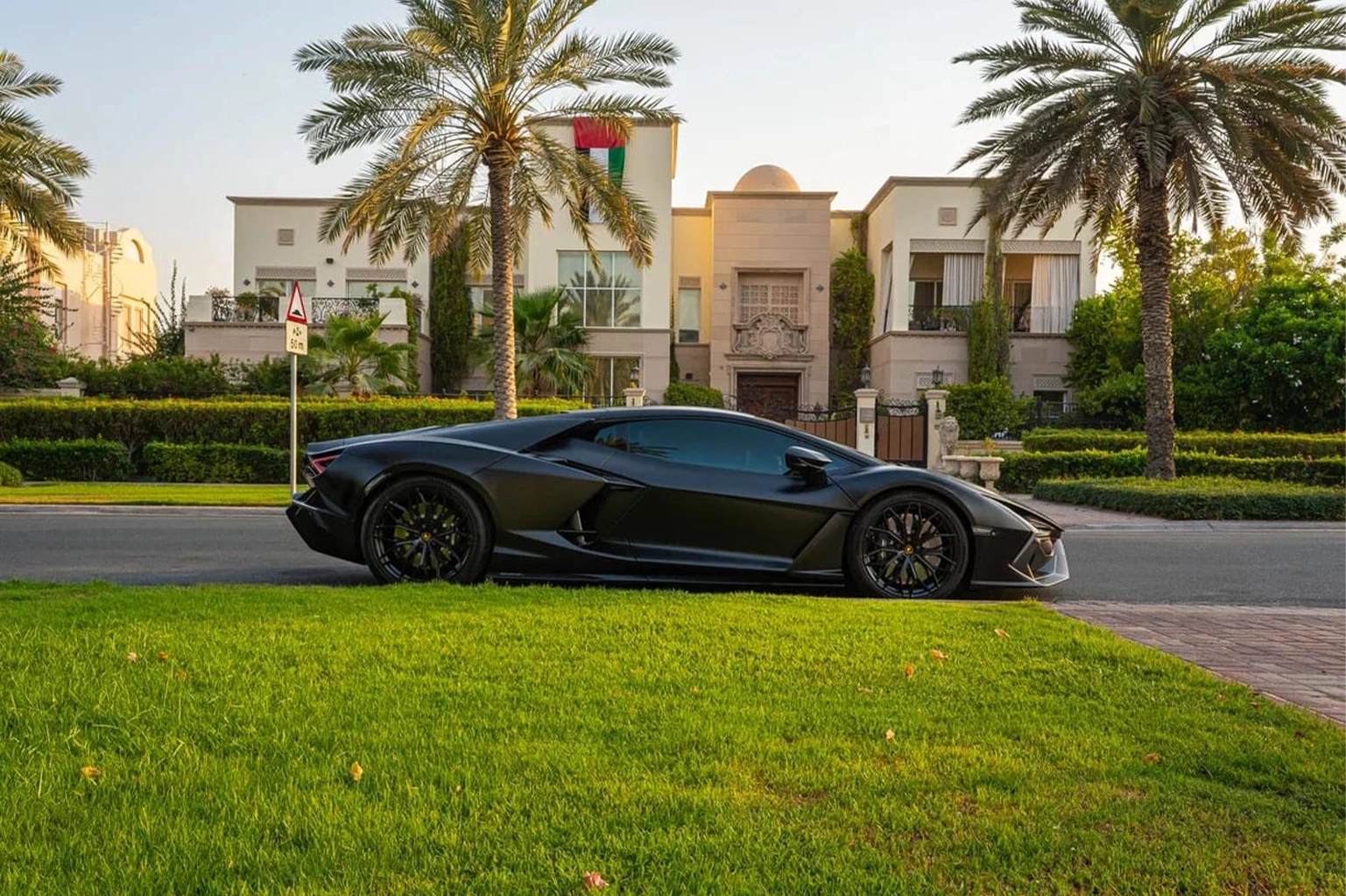 Lamborghini Revuelto Black for Rent in Dubai photo 2