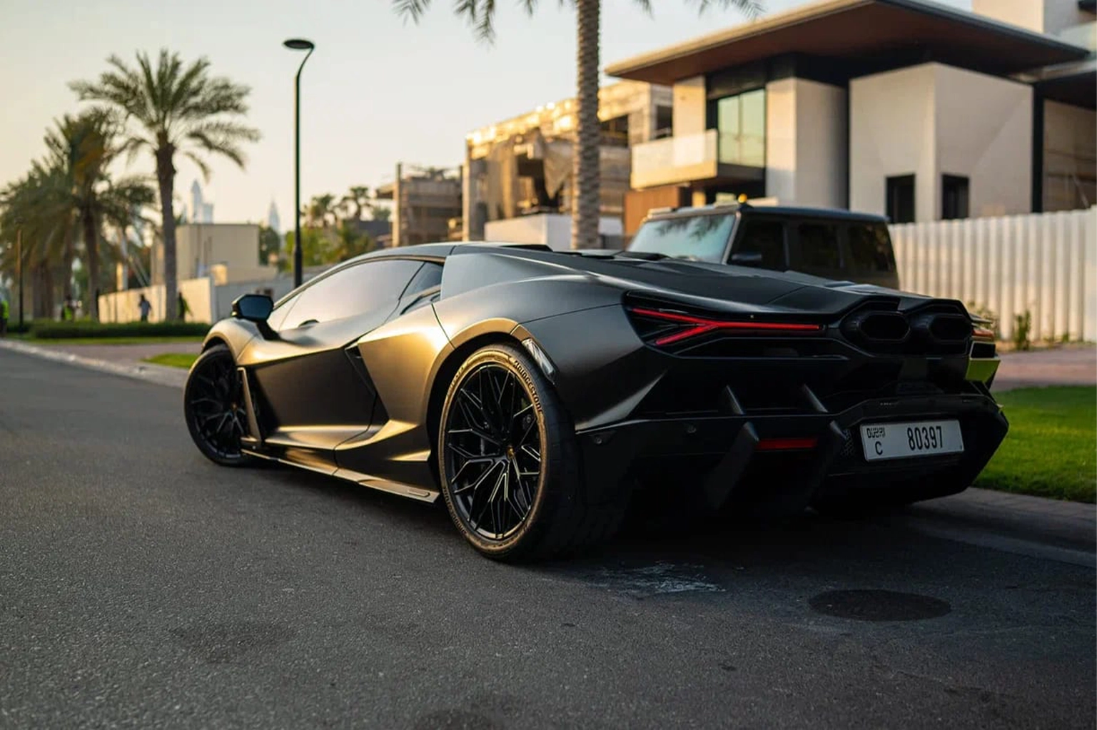 Lamborghini Revuelto Black for Rent in Dubai photo 3