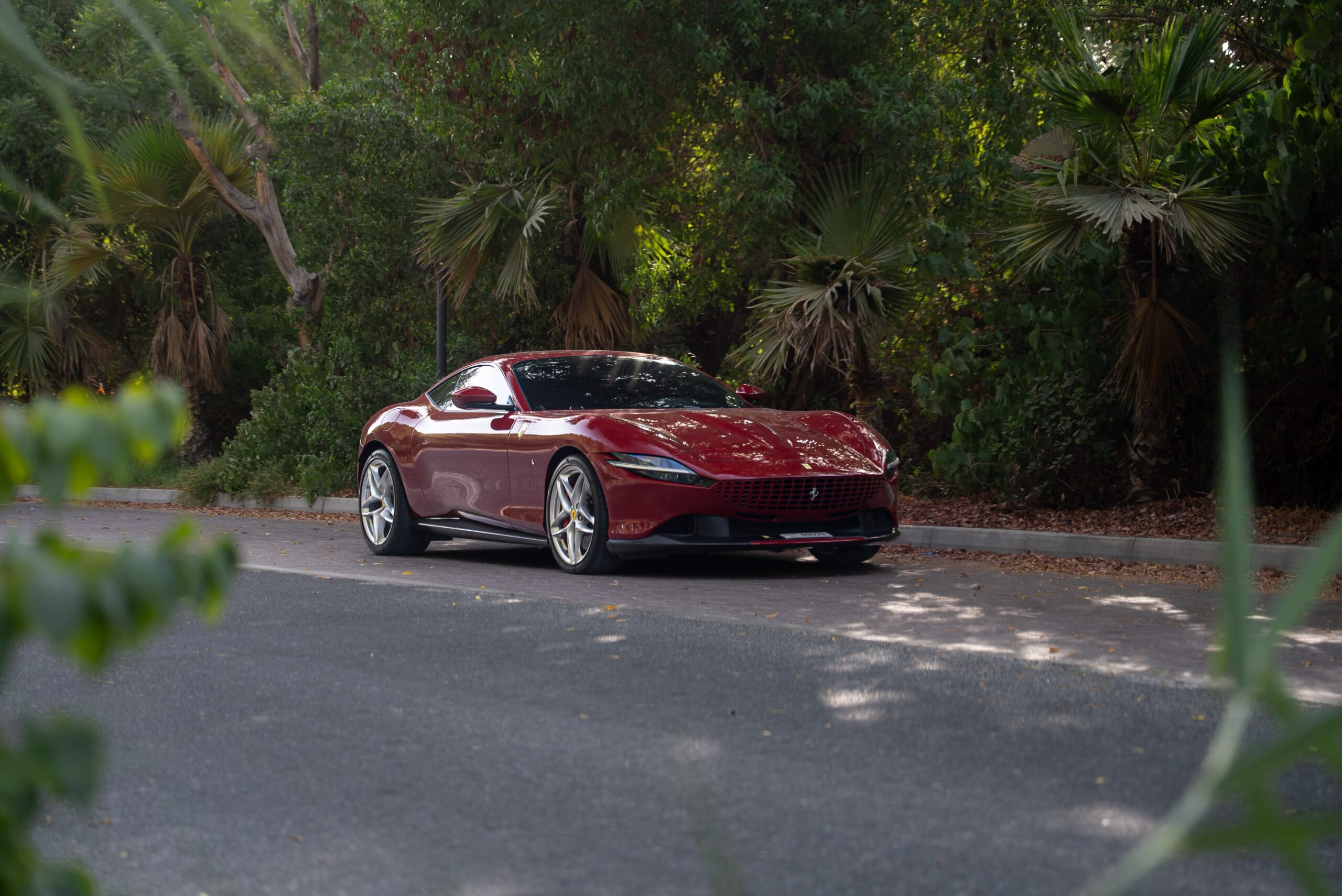 Hire Ferrari Roma Red in Dubai photo 5