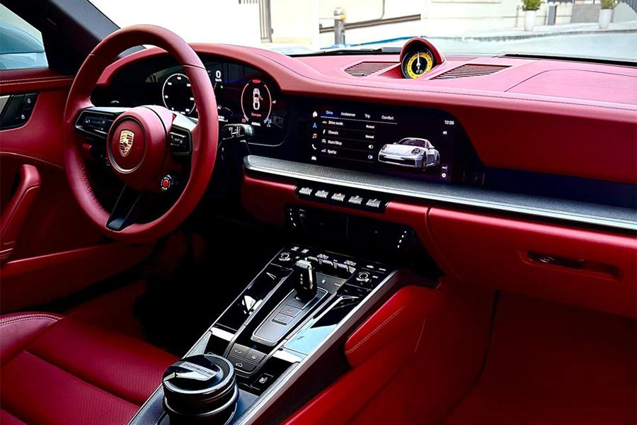 Rent a Porsche 911 Carrera White in Dubai photo 4