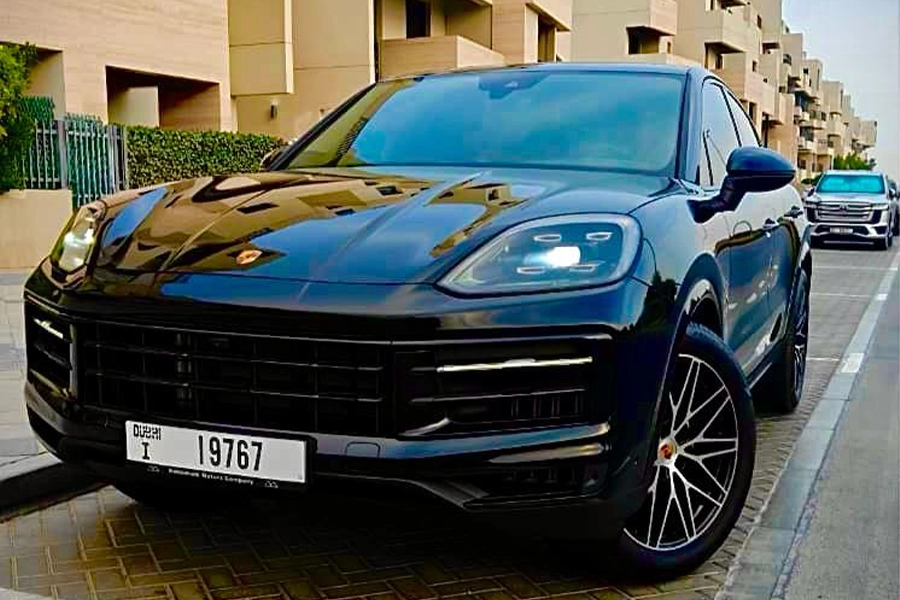 Porsche Cayenne Black for Rent in Dubai photo 2