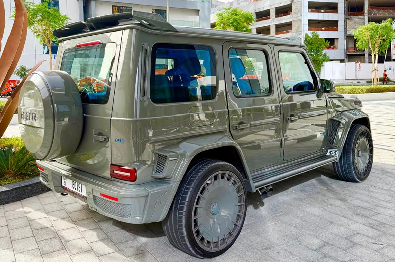 Hire 2025 Mercedes-Benz G-Class Brabus Desert Sand in Dubai photo 2