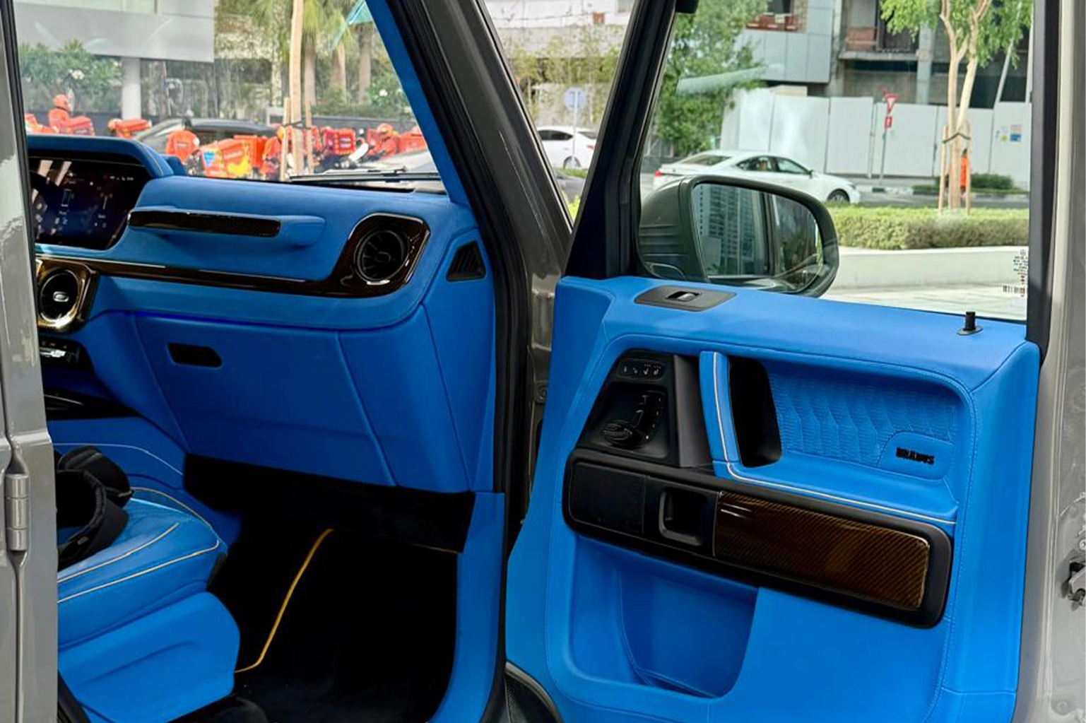 Hire 2025 Mercedes-Benz G-Class Brabus Desert Sand in Dubai photo 4