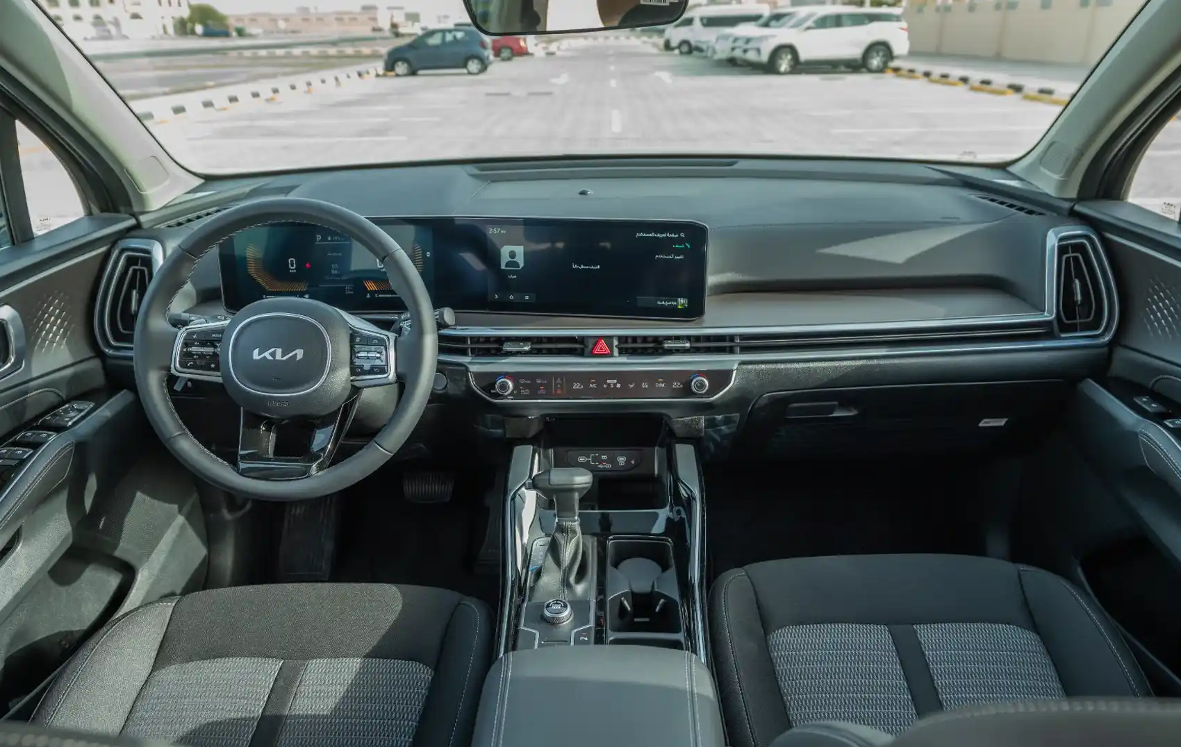 2024 Kia Seltos White Rental in Dubai photo 4