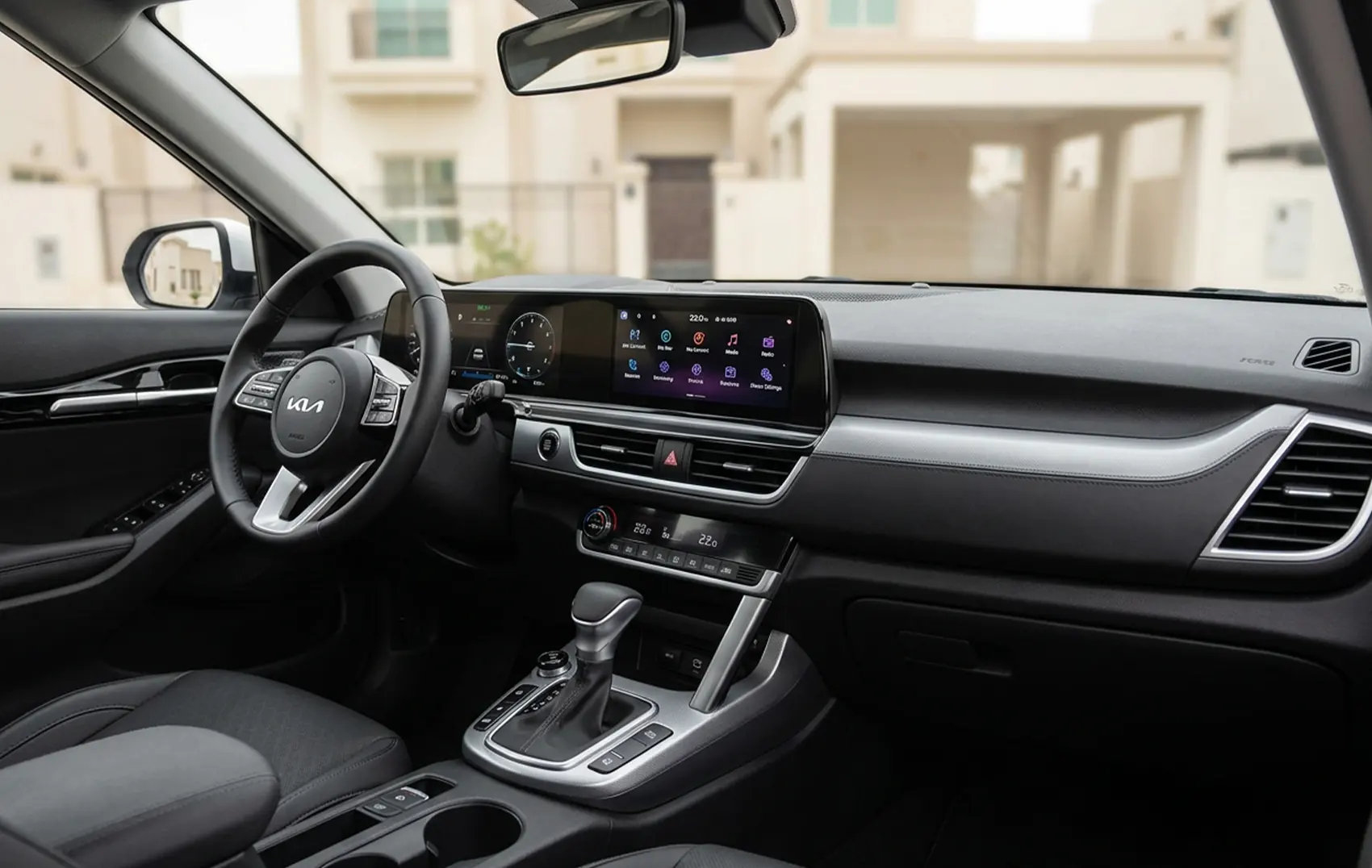 2024 Kia Seltos White Rental in Dubai photo 5