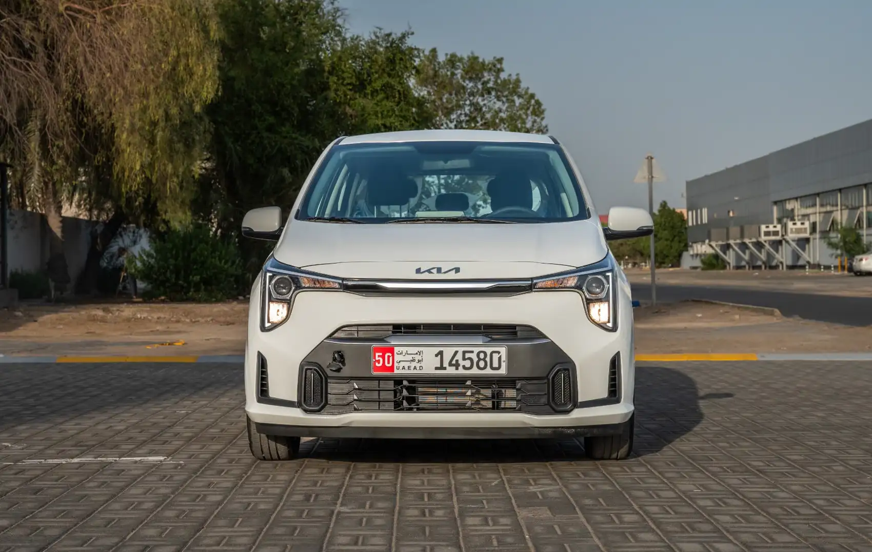 Hire 2024 Kia Picanto Silver in Dubai