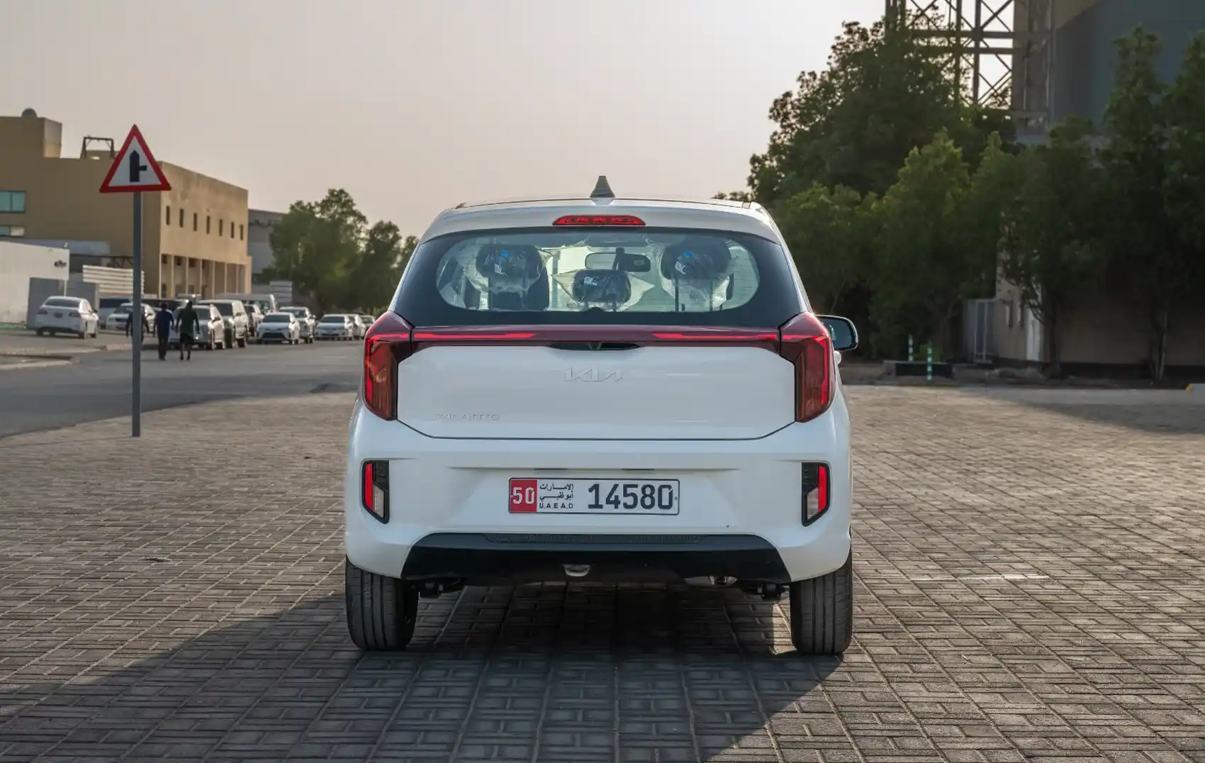 Hire 2024 Kia Picanto Silver in Dubai photo 3