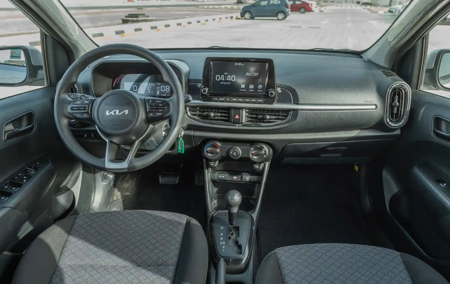 Hire 2024 Kia Picanto Silver in Dubai photo 4
