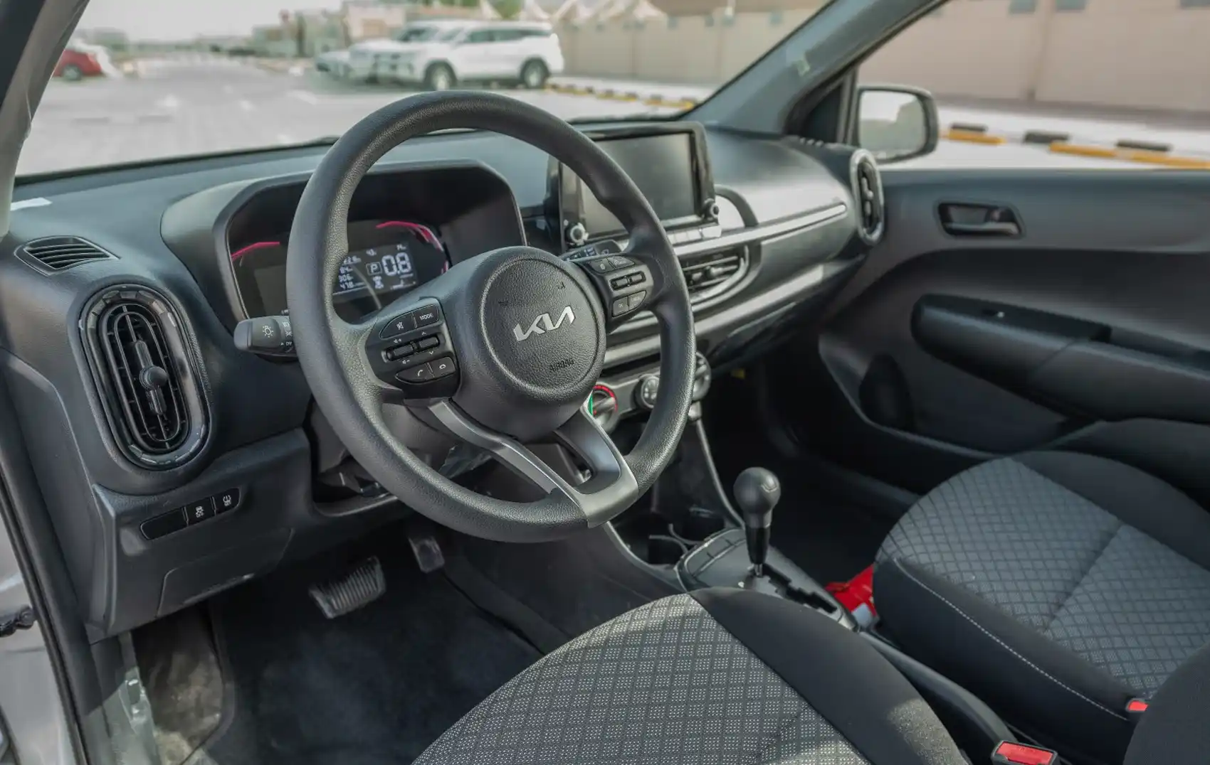 Hire 2024 Kia Picanto Silver in Dubai photo 5