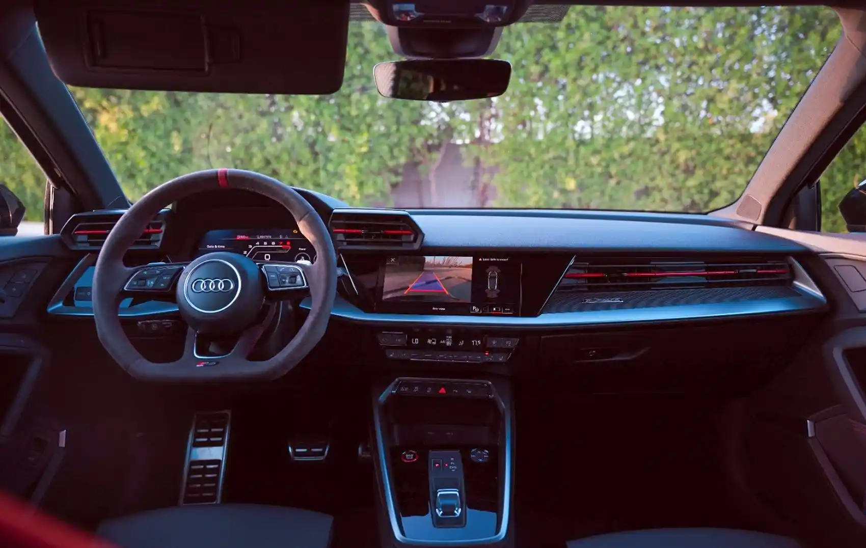 Rent Audi RS3 Sportback Green in Dubai photo 4