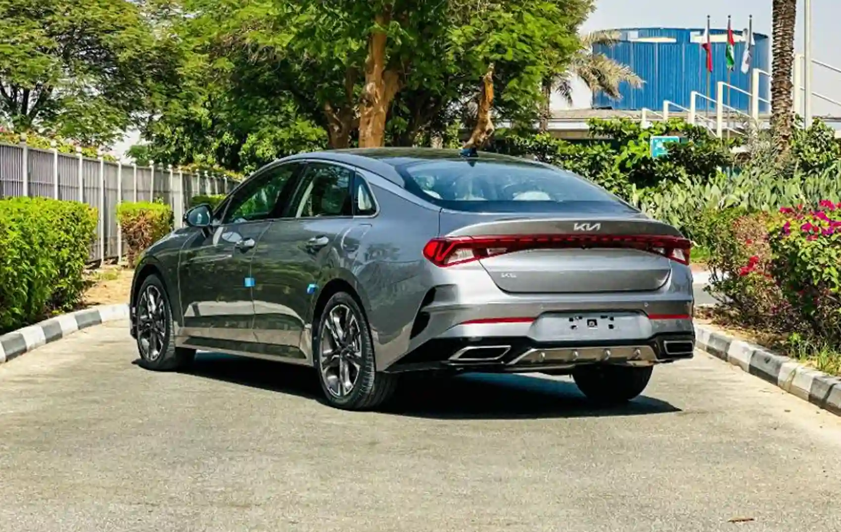 Rent 2026 Kia K5 Grey in Dubai photo 3