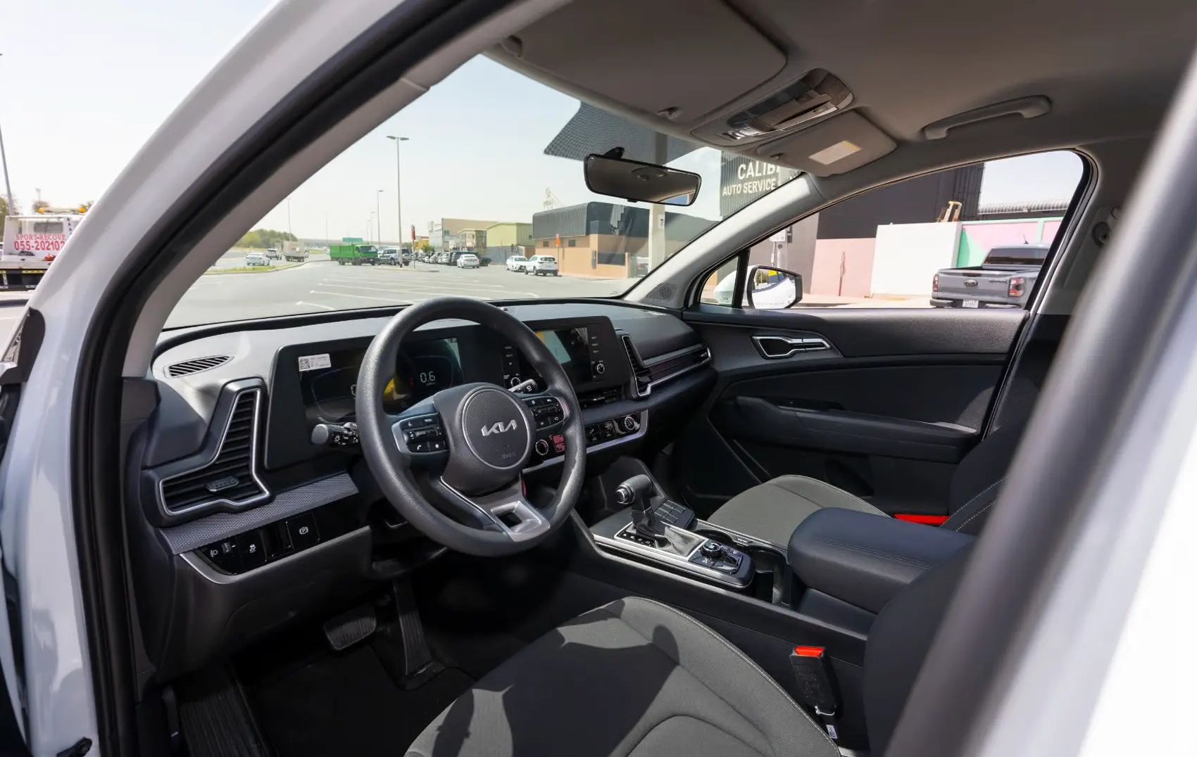 Rent a 2024 Kia Sportage White in Dubai photo 2