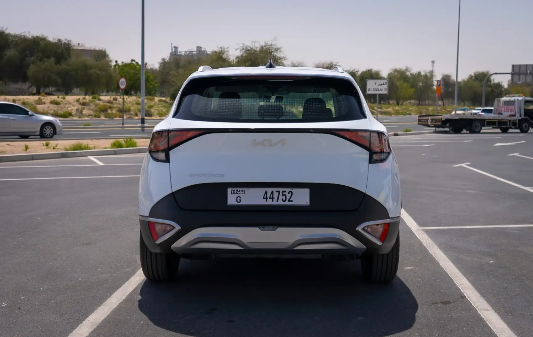 Rent a 2024 Kia Sportage White in Dubai photo 4