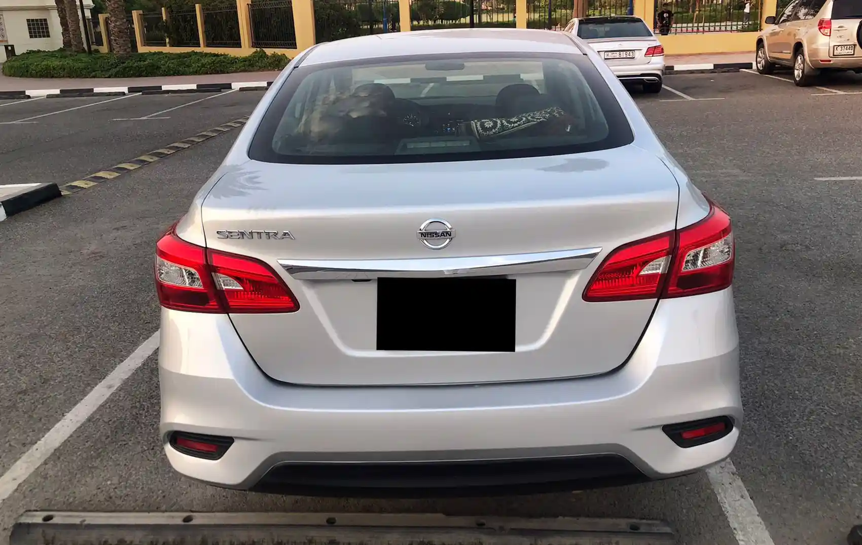 2026 Nissan Sentra Silver Rental in Dubai photo 3