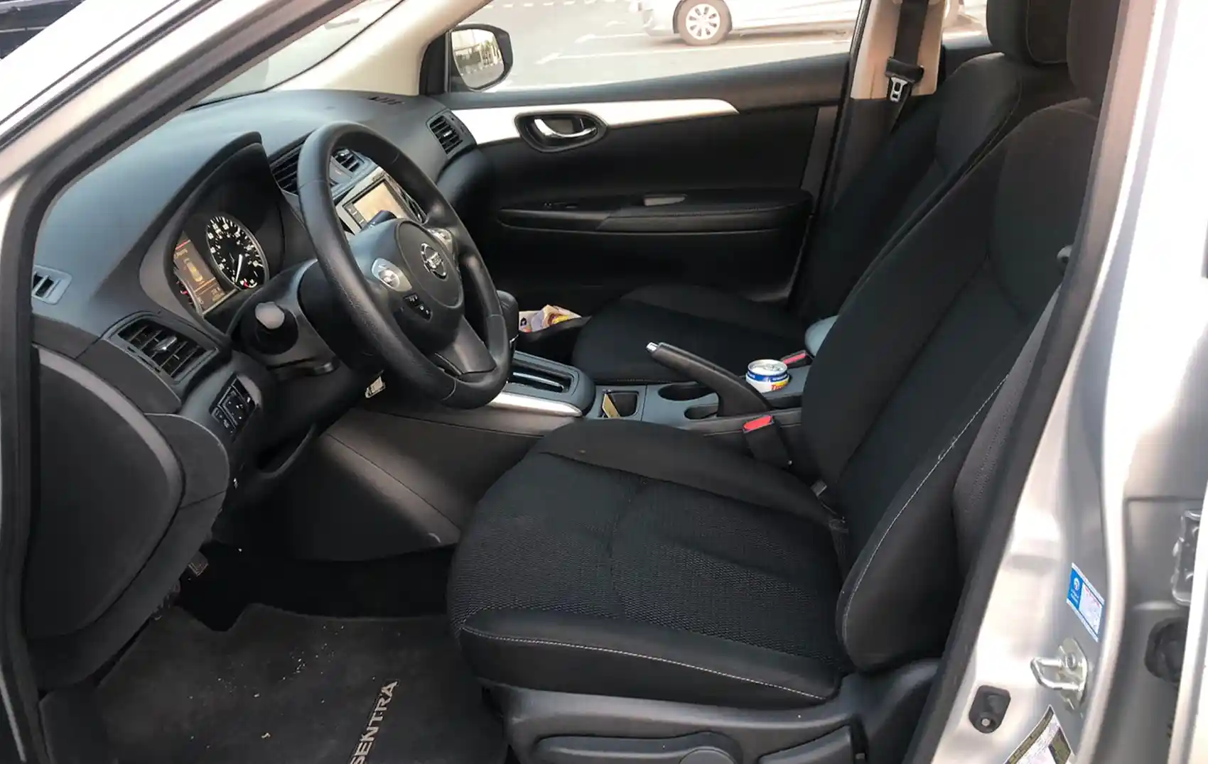 2026 Nissan Sentra Silver Rental in Dubai photo 4
