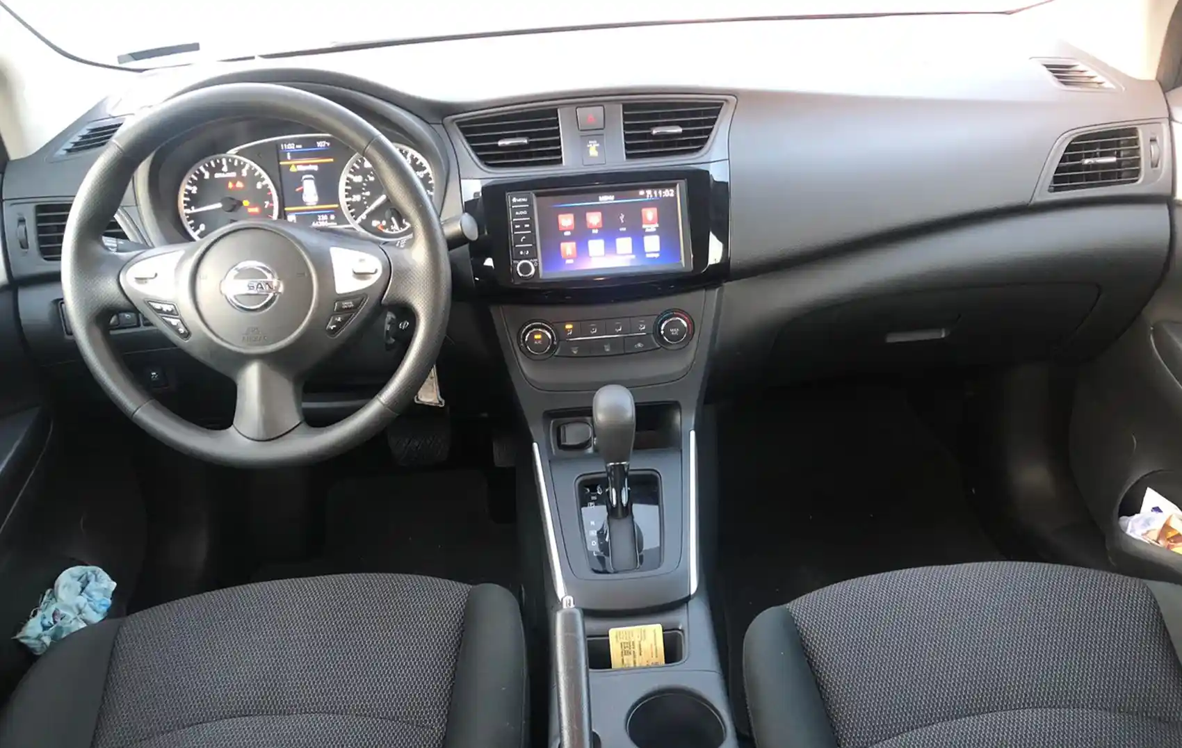 2026 Nissan Sentra Silver Rental in Dubai photo 5